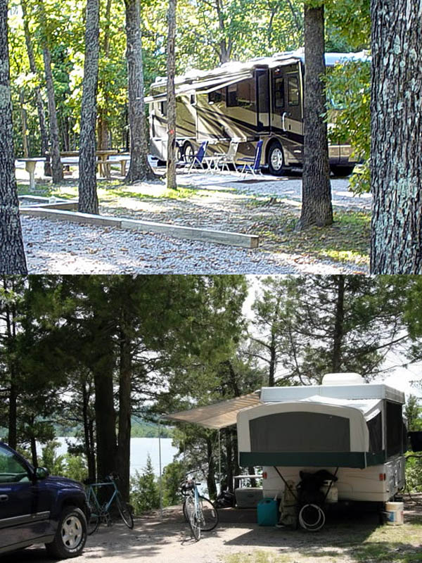 Campground Port Of Kimberling Marina Resort